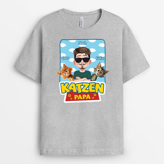 4047AGE2 katzenmama cartoon personalisierte katze t shirts 4047A5H0D
