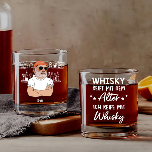 4109IGE2 gereift wie ein edler whisky lustiges whiskyglas fur frauen mit gesicht personalisiert 4109IKL8A