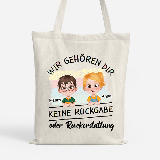 4143BGE1 keine ruckgabe oder ruckerstattung personalisierte tragetasche_ papa lustig 4143B8H0B_31219a2c 460b 4f42 966e fd156f45a3dc