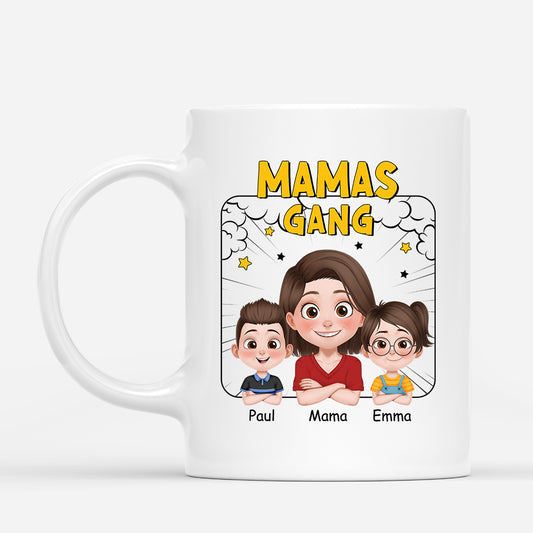 4156MGE1 mamas gang comic panel personalisierte tasse mama_ 4156M