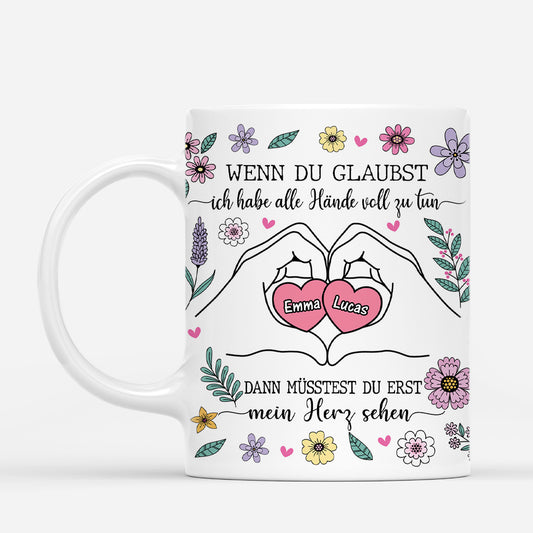 4453MGE1 du solltest mein herz sehen mama tasse personalisiert 4453M5G5A