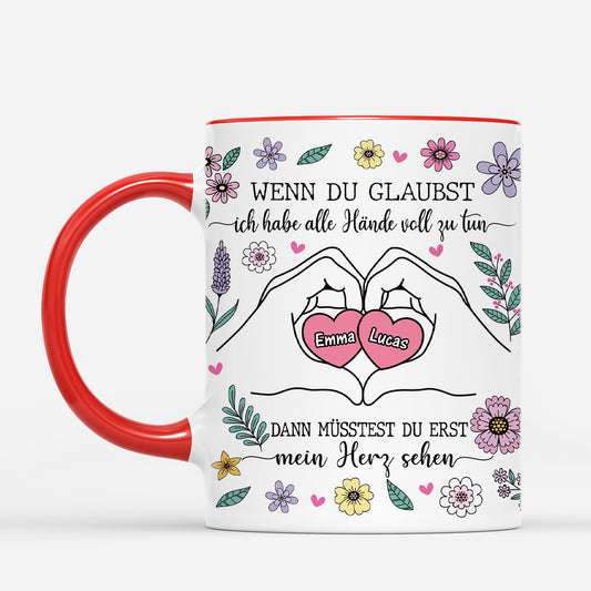 4453MGE2 du solltest mein herz sehen mama tasse personalisiert 4453M5G5A