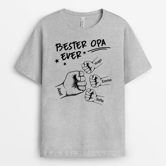 4491AGE2 bester papa aller zeiten mit faust t shirt papa personalisiert_ 4491A3Q8B