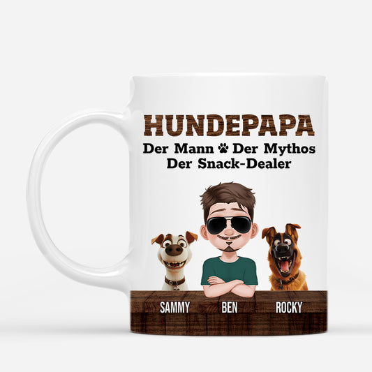 4501MGE1 hundepapa der mann die legende der snack dealer personalisierte tassen hund_ 4501M5K0C