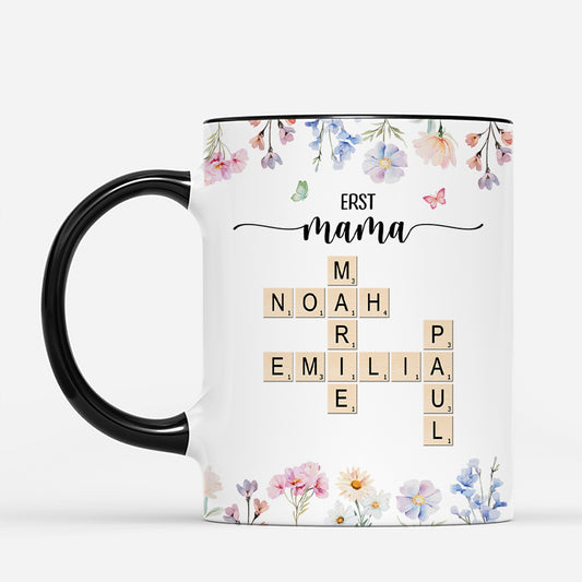4542MGE2 zuerst mama jetzt oma blumen kreuzwortratsel tasse oma personalisiert_ 4542M3T5A
