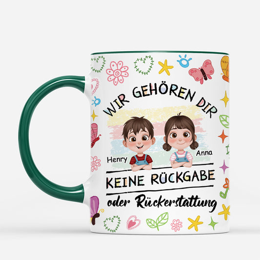 4545MGE2 cartoon mamas gang kinder lustige mama tasse personalisiert_ 4545MKT0A
