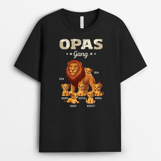 4555AGE1 opas gang lowe cartoon weltkarte t shirt opa personalisiert 4555A6L8B