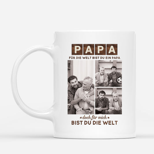 4558GE1 fur mich ist papa die welt personalisierte tasse papa_ mit foto 4558