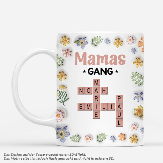 4572MGE1 3d druck effekt mamas gang blumen kreuzwortratsel personalisierte tasse mama_ 4572M8T5A