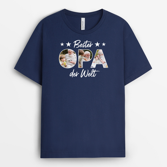 4662AGE2 bester papa der welt t shirt papa personalisiert_ mit foto 4662A3H5B