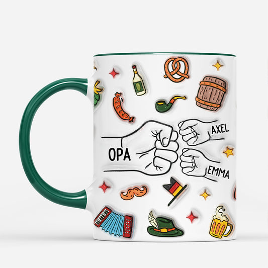 4672MGE2 3d druck effekt papa kinder oktoberfest personalisierte tasse papa_ 4672M3M5B