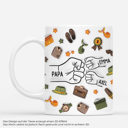 4673MGE1 papa kinder buro personalisierte tasse papa_ 4673M365B