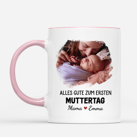 4734MGE2 unser erster vatertag zusammen personalisierte tasse papa mit foto 4734MKQ5B