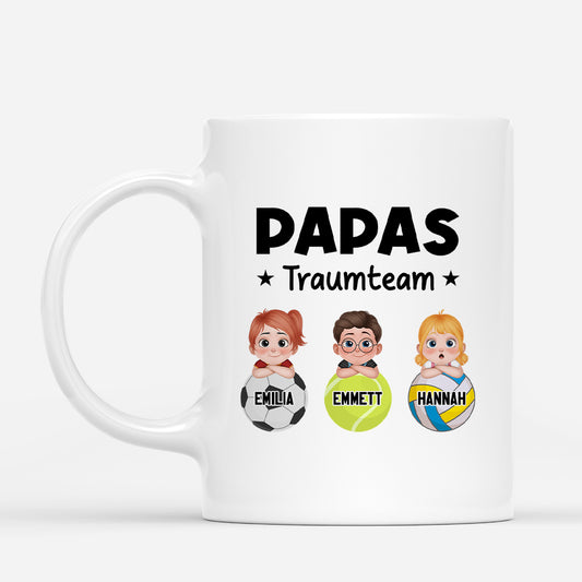 4794MGE1 papas dreamteam ballsportarten personalisierte tasse papa_ 4794MKYMB