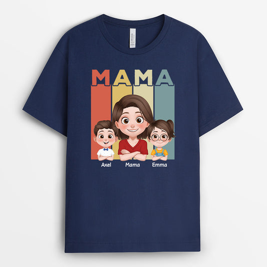 4846AGE2 papa vintage cartoon t shirt papa personalisiert_ 4846A3T0B