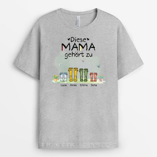 5078AGE2 diese mama gehort zu stiefel mama t shirt personalisiert 5078A6M5A