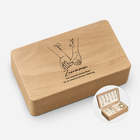 5150AGE1 vom ersten kuss bis zum letzten atemzug personalisierte paar geschenke schmuckkastchen holz 5150ajtlng_fe350602 02c0 4be0 b47e 217c166e6d13