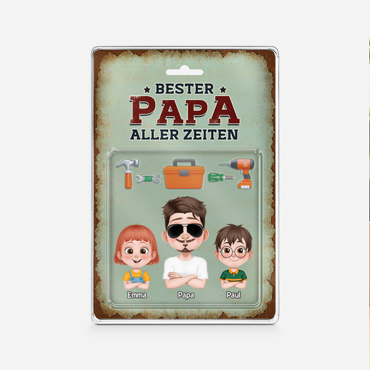 5157RGE1 bester papa aller zeiten werkzeug personalisierte acryl plakette papa 5157R3QMB