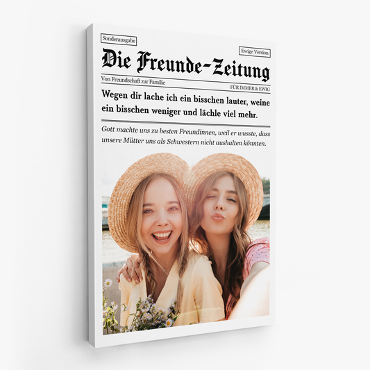 5164CGE2 die freundschaft zeitschrift personalisierte leinwand freundinnen_ 5164CKH0F_ed37d804 d595 4bb4 af7a 062d3ccef404