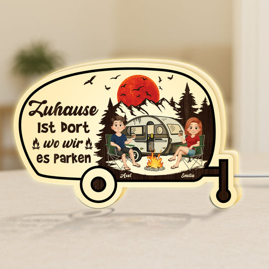 5231LGE1 camping spruche kurz_ personalisierte lightbox_ paar_ 5231LTLZG