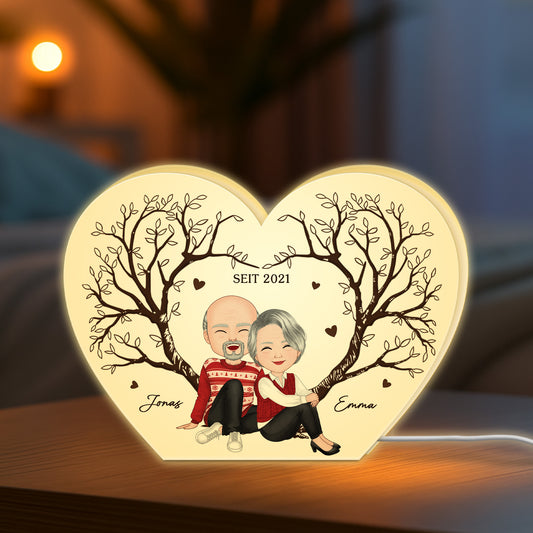 5233LGE2 zusammen seit personalisierte lightbox_ paar 5233L8HTG