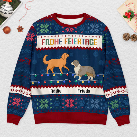 5774WGE2 frohliche weihnachten weihnachtspullover hund personalisiert_ 5774W8QNC