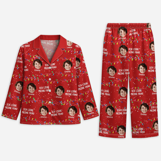 5905VGE1 ich liebe meinen mann meine frau personalisierte pyjama_ paare weihnachten 5905V8HAG