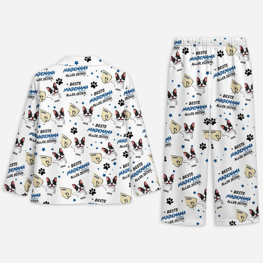 5966VGE2 beste hundemama aller zeiten personalisierte pyjama_ hund 5966V8YAC