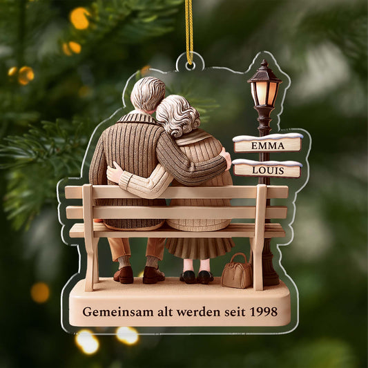 6035OGE2 gemeinsam alt werden seit personalisierte_ acryl ornamente paare 6035OTLNG_f8d0ff8f 48e2 43e7 9d1e 3b9e1ea8b809
