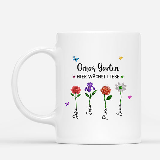 6082MGE1 omas garten liebe wachst hier mama oma tasse personalisiert_ 6082M6YCA