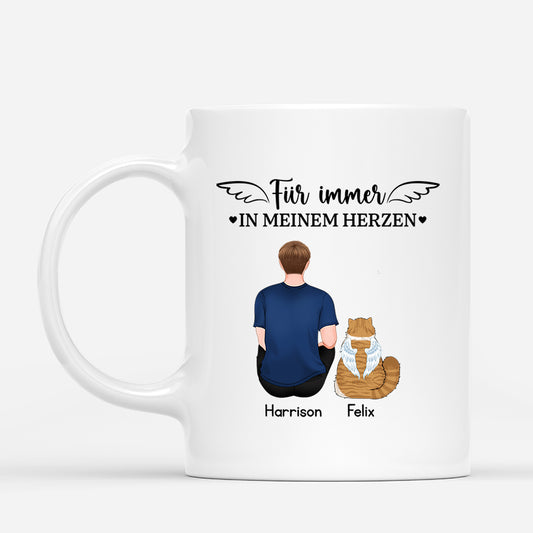 6290MGE1 ich bin immer bei dir katzen tasse personalisiert_ zur erinnerung 6290M36MD