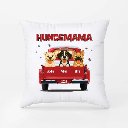6368PGE2 hundemama hundepapa im auto cartoon kissen hund personalisiert 6368P8QAC