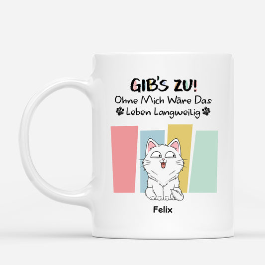 6570MGE1 ohne katze ist das leben langweilig katzen tasse personalisiert_ buntstifte 6570M3LWD