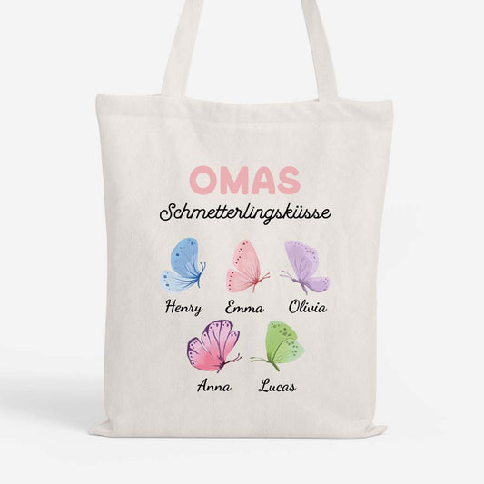 6947BGE1 omas schmetterlingskusse personalisiertes geschenk einkaufstasche mamaoma 6947btvta_1