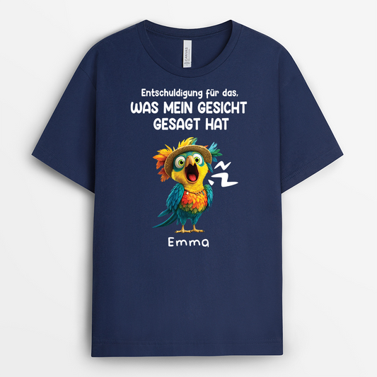 6986AGE2 entschuldigung fur das was mein gesicht gesagt hat personalisierte t shirts damen_ und manner lustig 6986A6HQA