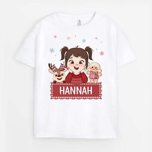 7049AGE1 kind bambi lebkuchenmann weihnachts t shirt personalisiert_ 7049ATTZK