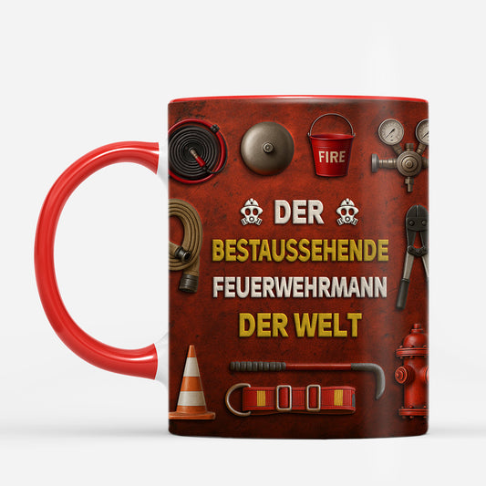 7095MGE2 3d druck effekt der bestaussehende feuerwehrmann der welt personalisierte tasse 7095M8TMB_162126c5 0714 4fe5 bbd1 630b2befa73b