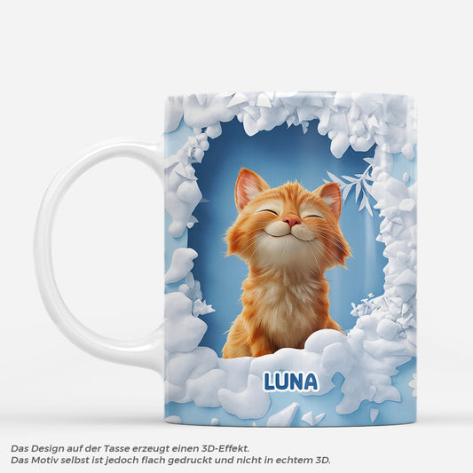 7149MGE1 3d druck effekt hund cartoon eisdecke personalisierte tasse hund_ 7149M8MZC