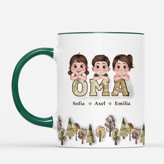 7309MGE2 3d druck effekt weltkarte baume opa papa tasse personalisieren 7309M6QAB