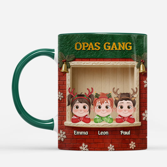 7387MGE2 3d druck effekt omas gang personalisierte weihnachtstasse_ opa oma fenster 7387MTYNA