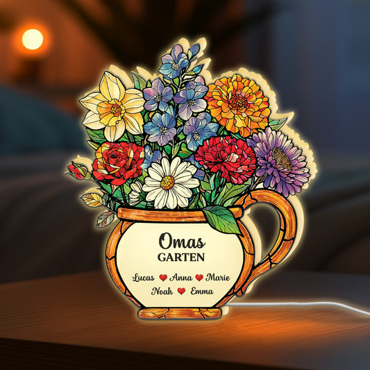 7743LGE1 omas garten personalisierte lightbox omamama blumen 7743l8lza