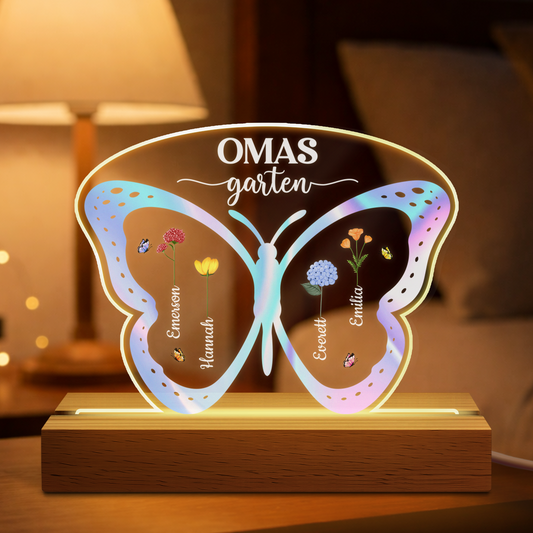 7782LGE1 omas garten personalisiertes geschenk nachtlicht_ mamaoma blumen schmetterlinge 7782l8ywa