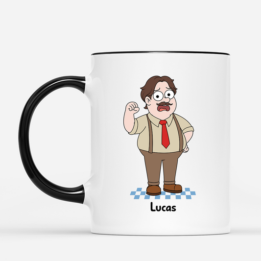 7845MGE2 club der muden mamas personalisiertes geschenk papa mama tasse 7845m6hwa