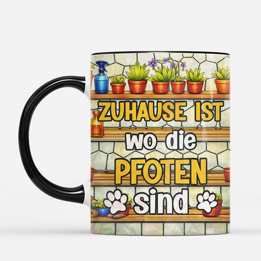 7893MGE2 3d druck effekt zuhause ist wo die pfoten sind personalisierte geschenke katze tasse 7893mcfad_addbac13 c4c6 4085 a554 2005cc3e418d