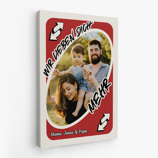 7929CGE2 wir lieben dich mehr personalisierte geschenke foto leinwand mamapapa 7929csqha