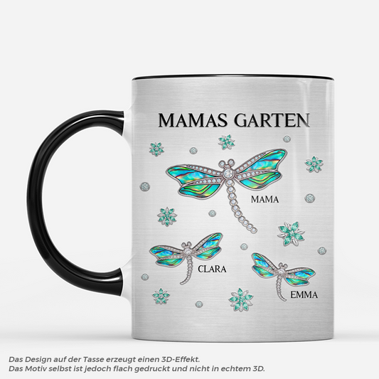 7997MGE1 mamas garten personalisiertes geschenk oma mama tassen odonata 7997m8fma