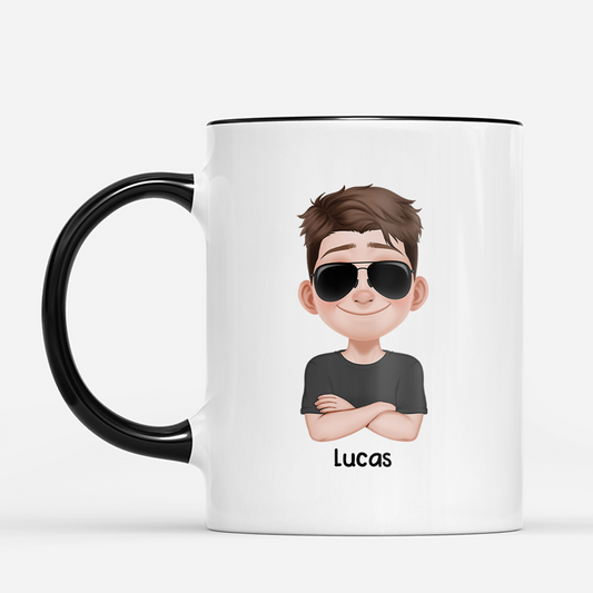 8018MGE2 chaos bandigen liebe leben personalisiertes geschenk mama papa tasse 8018maf5a