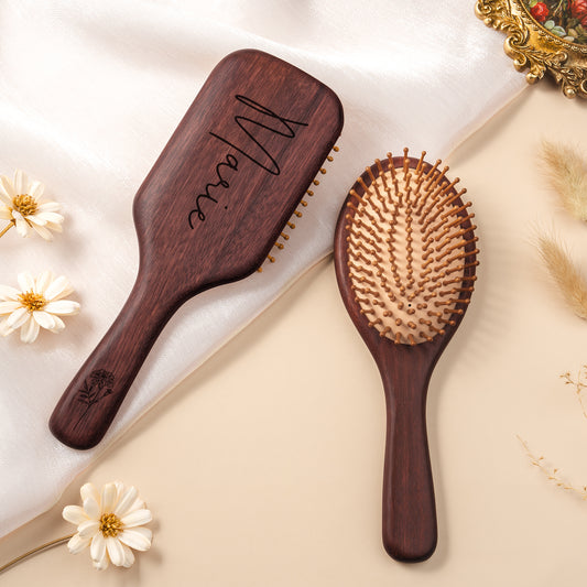 8125AGE2 name _ blume personalisierte geschenke fur frauen sandelholz haarburste mit gravur 8125aq6pca