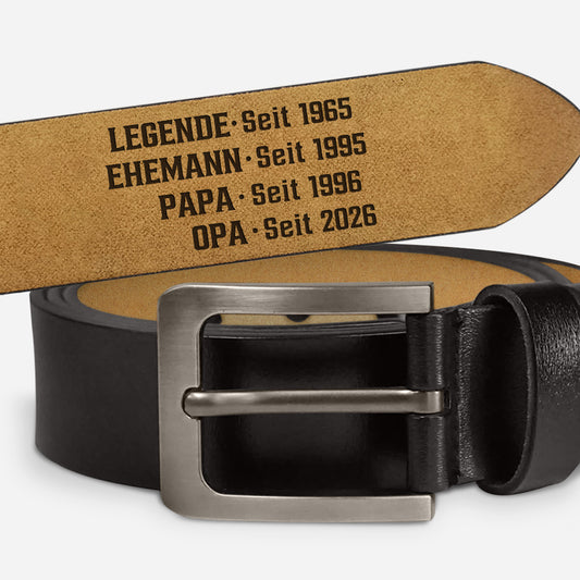 8133JGE1 legende ehemann papa opa seit personalisiertes geschenk gurtel 8133jtqcb