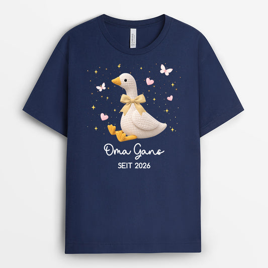 8232AGE2 mama gans ganse personalisiertes geschenk oma mama t shirt 8232aap5a